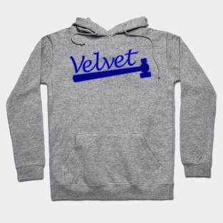 Blue Velvet Hoodie